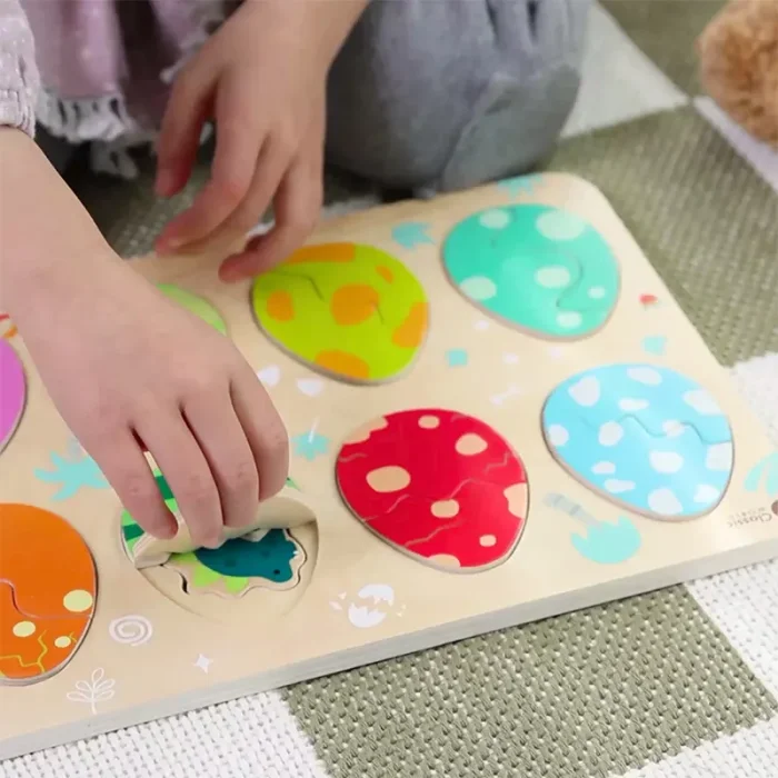 پازل چوبی دایناسور کلاسیک ورد Classic World Dinosaur Puzzle کد 40071