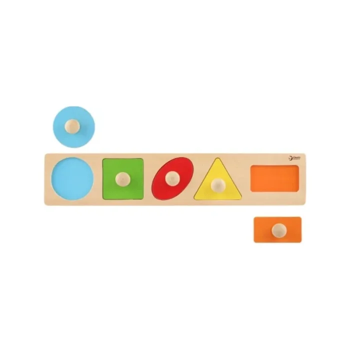 پازل جاگذاری اشکال هندسی کلاسیک ورلد Classic World Geometry Puzzle کد 3644