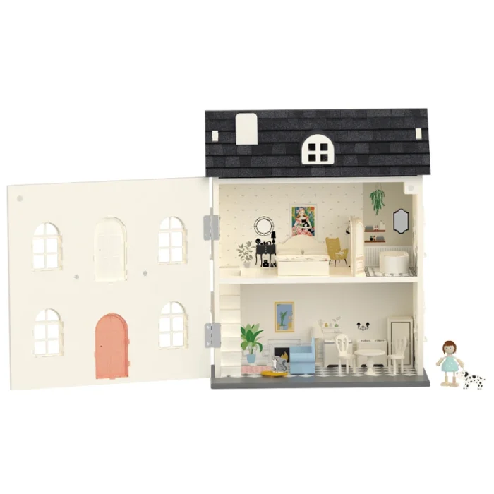 خانه عروسک چوبی وینتیج کلاسیک ورد Classic World Vintage Dollhouse کد 50620