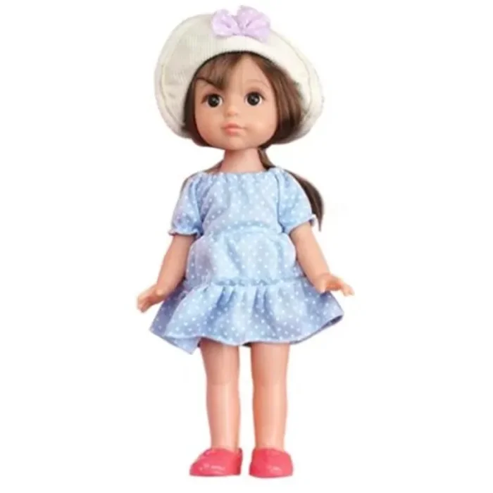عروسک دخترانه sweet girl پیراهن آبی کد WZB99015