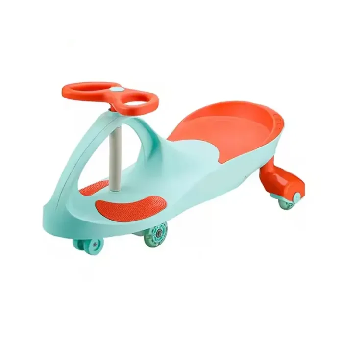 پلاسماکار چرخ ژله ای چراغدار نعنایی کد P/MTD888/D