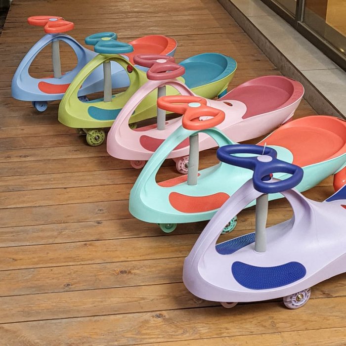 پلاسماکار چرخ ژله ای چراغدار آبی کد P/MTD888/B