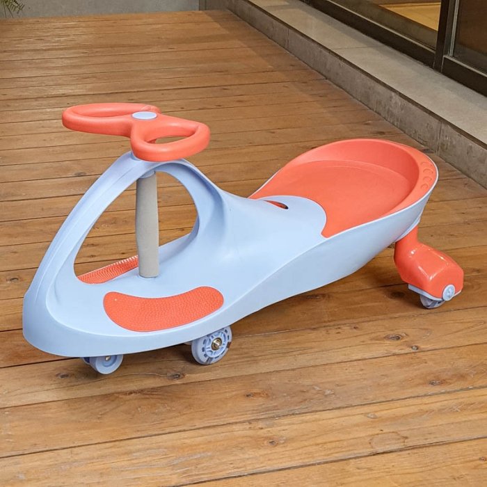 پلاسماکار چرخ ژله ای چراغدار آبی کد P/MTD888/B