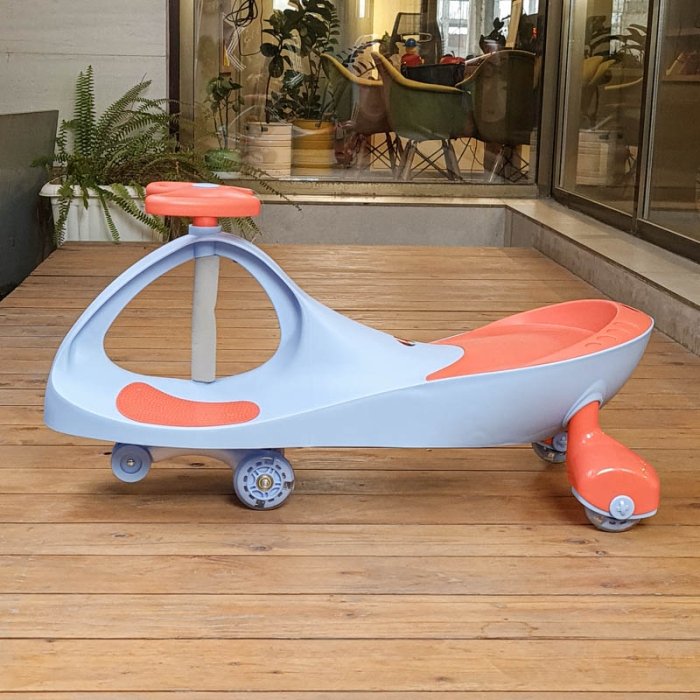 پلاسماکار چرخ ژله ای چراغدار آبی کد P/MTD888/B