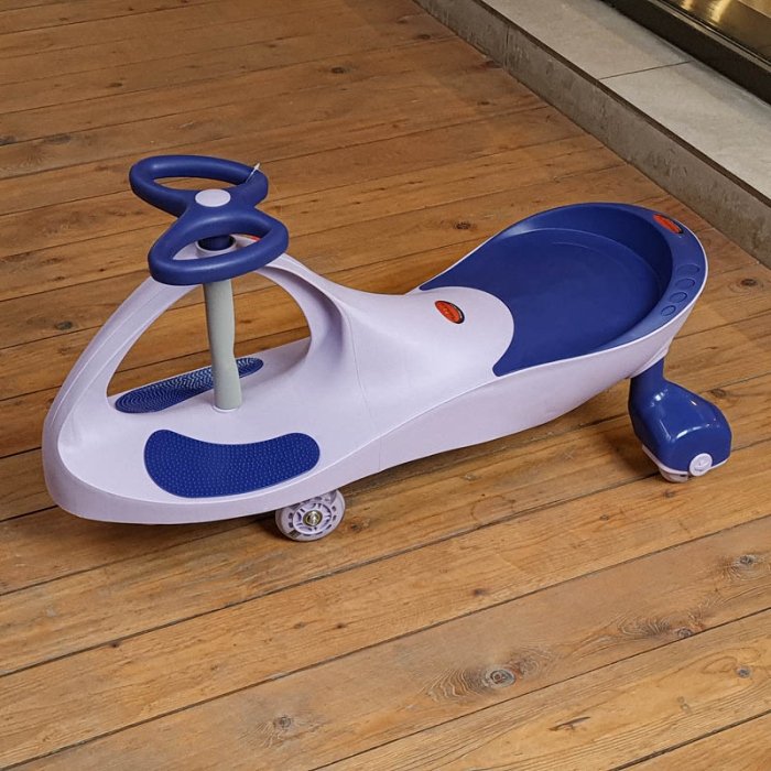 پلاسماکار چرخ ژله ای چراغدار یاسی کد P/MTD888/A