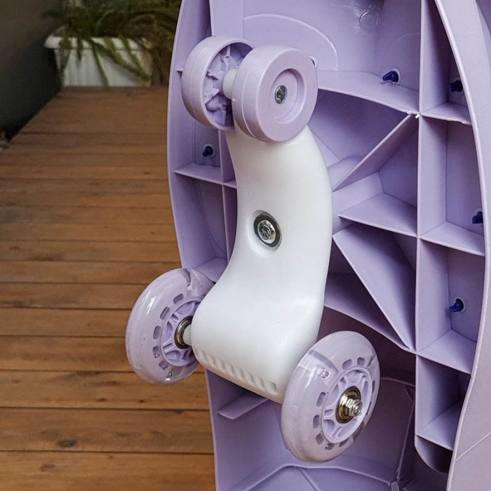 پلاسماکار چرخ ژله ای چراغدار یاسی کد P/MTD888/A