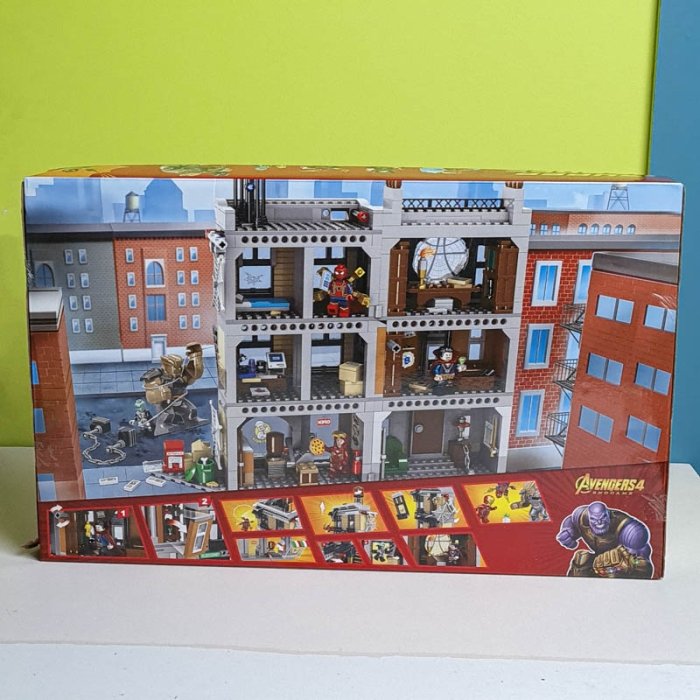 اسباب بازی لگو 1125 تکه مدل قهرمانان اونجرز کد 77107