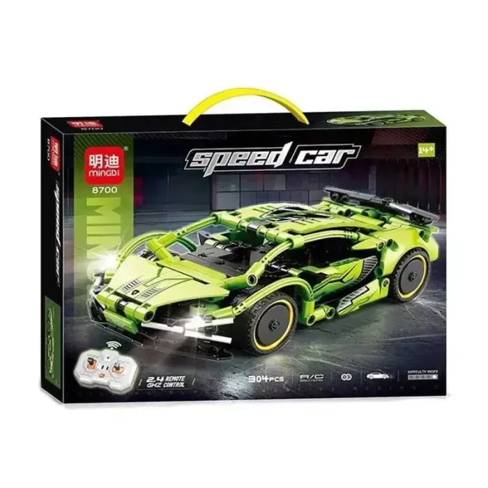 لگو ماشین مسابقه کنترلی  304  تکه مدل SPEED CAR کد 8700