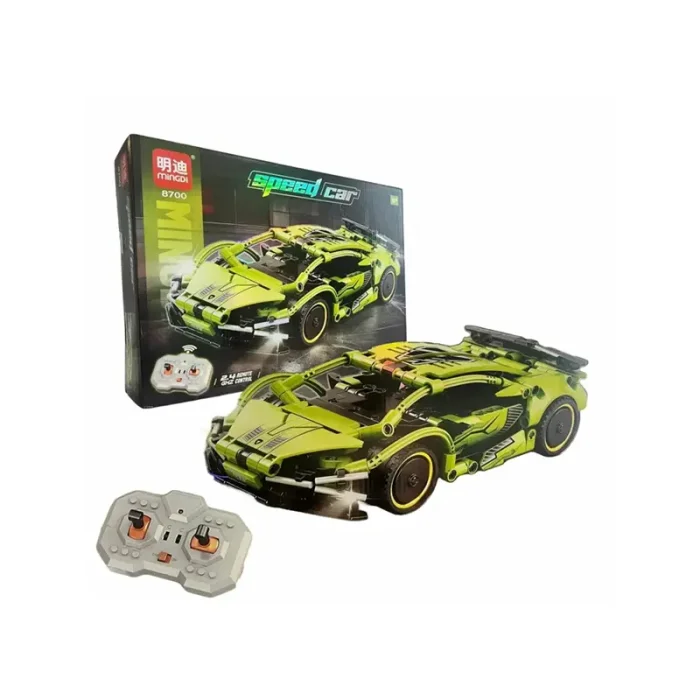 لگو ماشین مسابقه کنترلی  304  تکه مدل SPEED CAR کد 8700