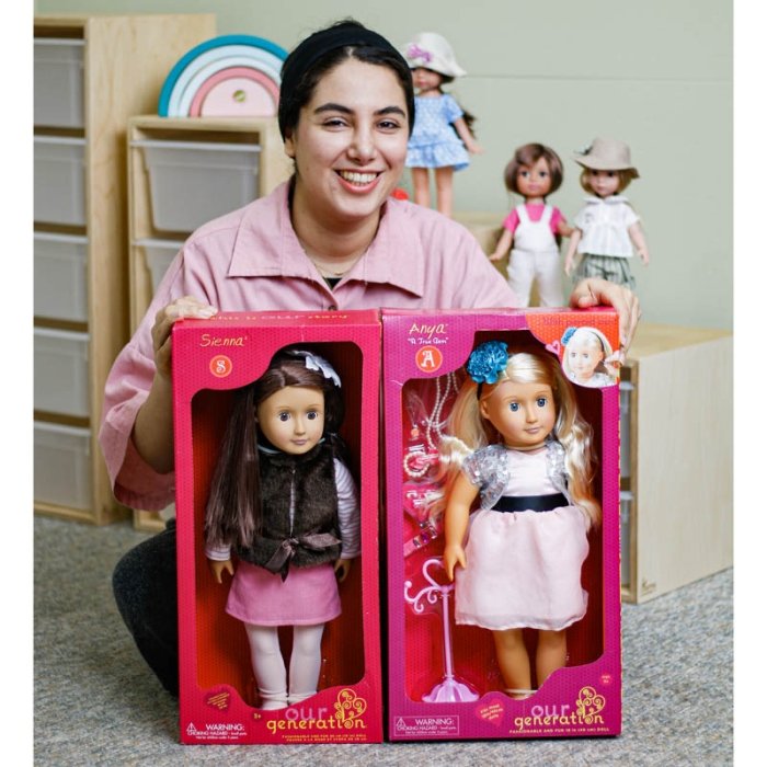عروسک دخترانه 46 سانتیمتری Our Generation مدل Anya کد 269125