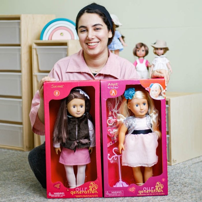 عروسک دخترانه 46 سانتیمتری Our Generation مدل Anya کد 269125