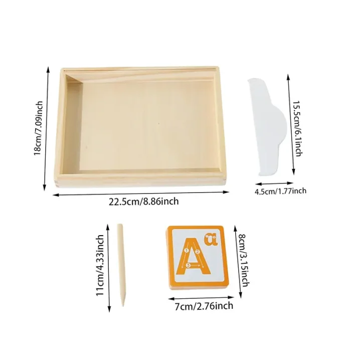 تخته شن بازی کودک چوبی کد 7199689