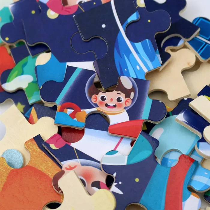 پازل 100 تکه مدل فضانورد کد 363881