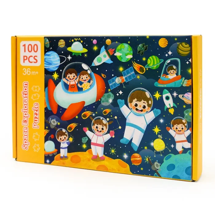 پازل 100 تکه مدل فضانورد کد 363881