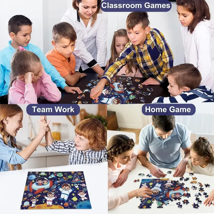 پازل 100 تکه مدل فضانورد کد 363881