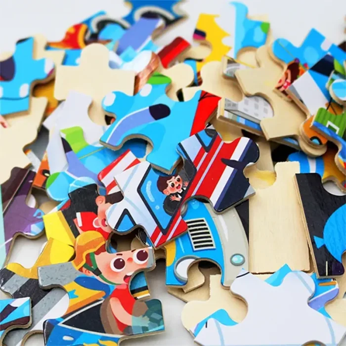 پازل 100 تکه مدل آتش نشان کد 363942