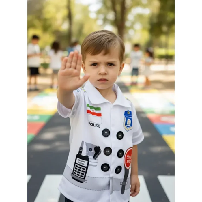 لباس مشاغل کودک پلیس راهنمایی و رانندگی کد P/678091/H
