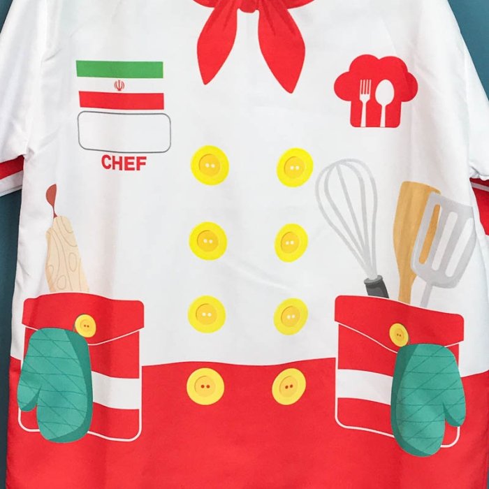 لباس مشاغل کودک آشپز کد P/678091/E
