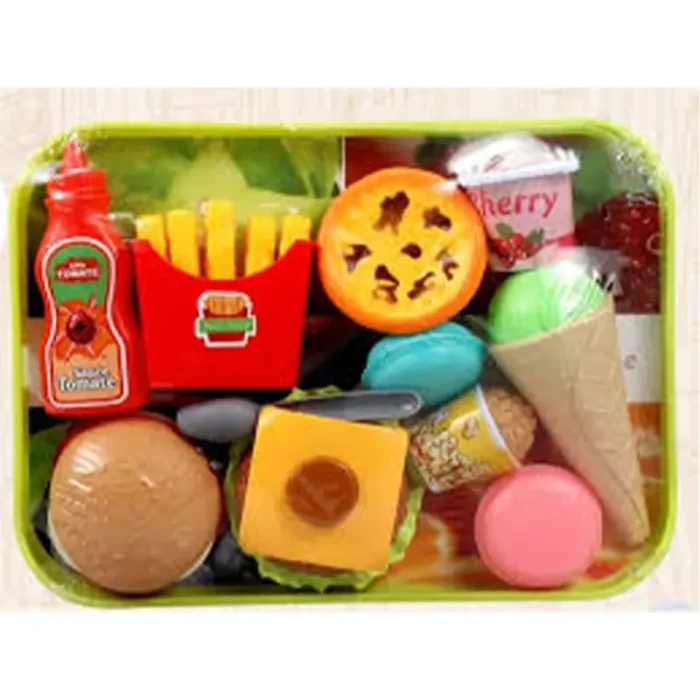 ست اسباب بازی فست فود همبرگر کد 7210528