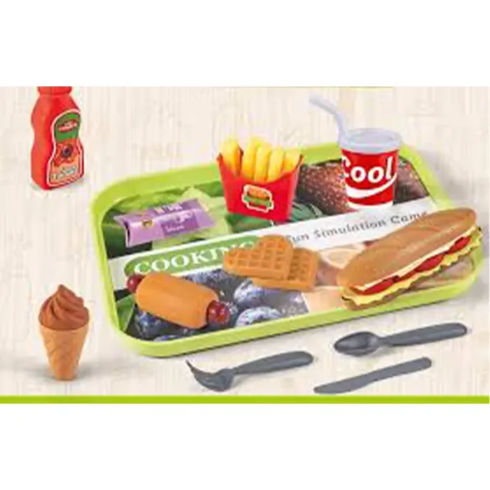 ست اسباب بازی فست فود ساندویچ کد 7210529