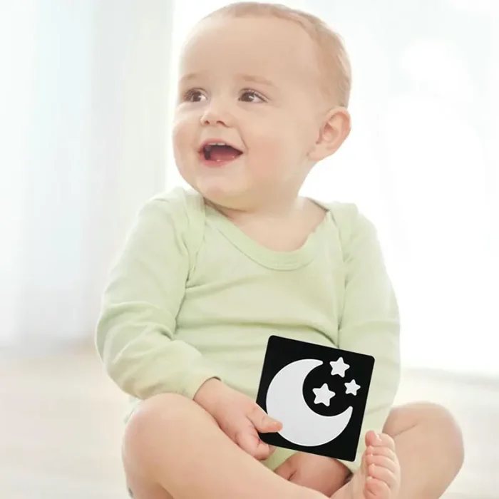 فلش کارت نوزاد سیاه و سفید کد QM271