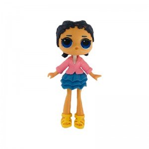 فیگور دخترک با لباس صورتی آبی Lol Surprise مدل 0280