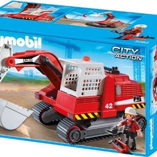 ماشین حفاری جاده پلی موبيل مدل construction excavator 5282