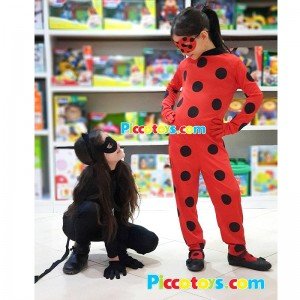 لباس دختر کفشدوزکی مدل 7452