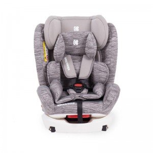 صندلی ماشین کودک کیکابو KIKKA BOO مدل 4Fix Light Grey