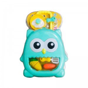 ترولی جغد آبی با لوازم آشپزی مدل 211