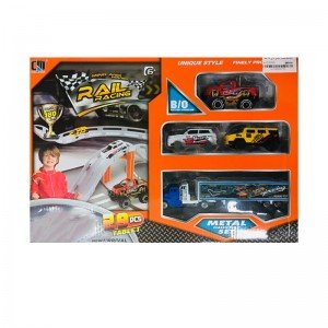 پیست ماشین بازی 29 تکه مدل 55752