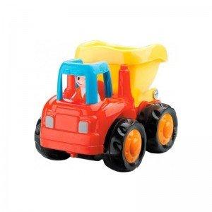 اسباب بازی کاميون کمپرسی قرمز هولی تويز HUILE TOYS مدل P/326CD/KG
