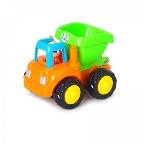 اسباب بازی کاميون کمپرسی نارنجي هولی تويز HUILE TOYS مدل P/326CD/KN