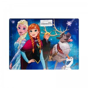 پازل چوبی کودک طرح فروزن