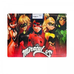 دختر کفشدوزکی پازل چوبی 3