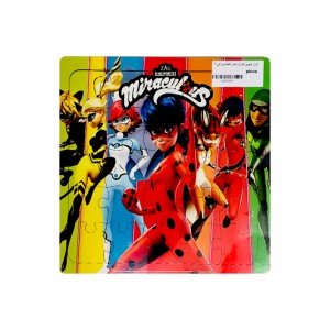 دختر کفشدوزکی پازل چوبی 4