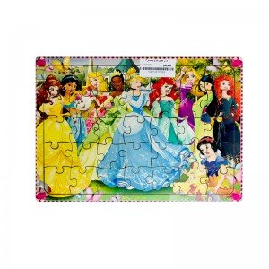 پازل چوبی کودک طرح پرنسس 4