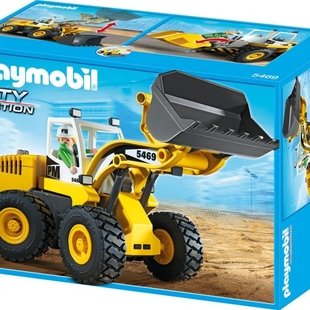 لودر بزرگ راه سازی پلی موبيل مدل large front loader 5469
