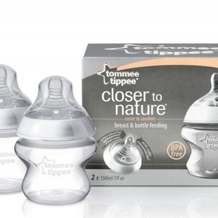 شيشه شير 2عددي tommee tippee 150mlكد422420