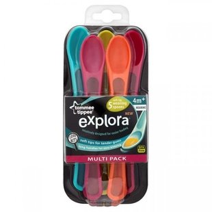 قاشق 5عددي نرم رنگي كد446602