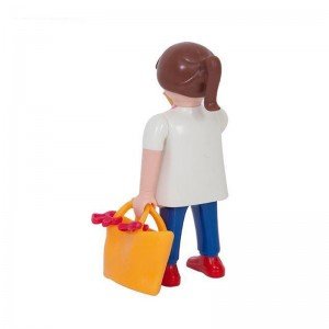 خرید آدمک دختر با سبد خرید playmobil مدل 10040