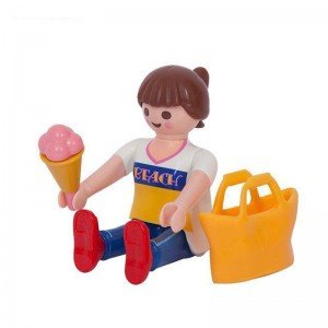 قیمت آدمک دختر با سبد خرید playmobil مدل 10040