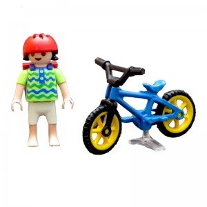 آدمک پسر دوچرخه سوار Playmobil مدل 10060