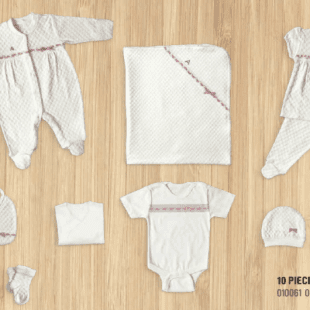 ست ده تكه پارچه قلبي azizbebeكد10061