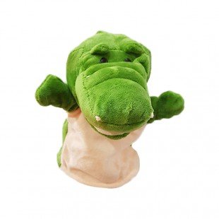 عروسک دستی و نمایشی کروکودیل مدل JW015