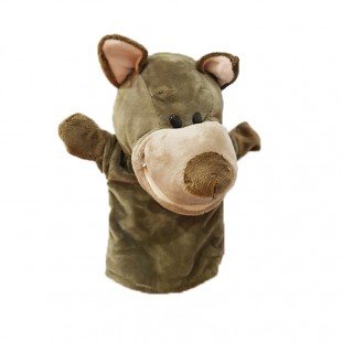 عروسک دستی و نمایشی گرگ مدل JW015