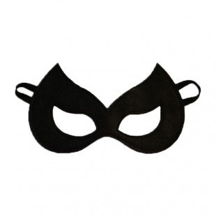 ماسک نمدی کودک پسر گربه ای مدل P/3516/PG