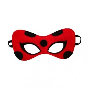 ماسک نمدی کودک طرح دختر کفشدوزکی مدل P/3516/DK