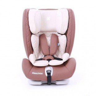 صندلی ماشین کودک با ایزوفیکس کیکابو KIKKA BOO مدل Viaggio رنگ قهوه ای