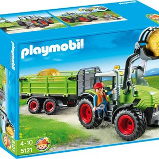 تراکتور مزرعه پلی موبيل مدل large tracktor with 5121